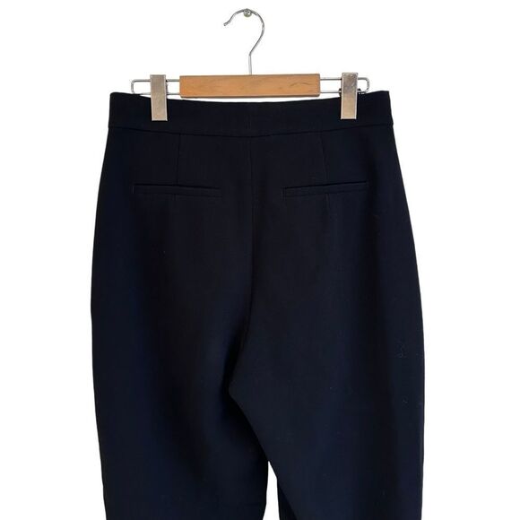 Aritzia Babaton Atelier Black Straight Leg High Waist Trousers Size 4 - Picture 6 of 10